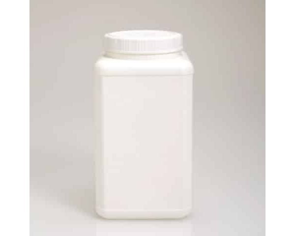 POT PLASTIQUE CARRE 1L ECO-RESPONSABLE COUVERCLE VISSANT AVEC OBTURATEUR