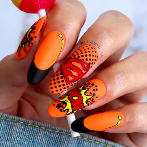 GEL POLISH MAGNETIC 15ml  OOPS ORANGE - Image 4