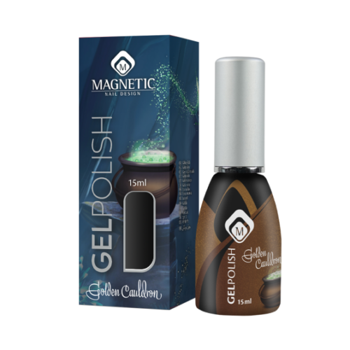 GEL POLISH MAGNETIC 15ml  GOLDEN CAULDRON