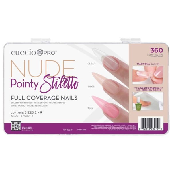 POINTY STILETTO NUDE 3 COULEURS MASTERPACK 360 CUCCIO