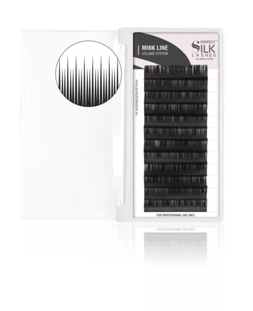 EXT. CILS "PERFECT CHAOS - C05 tailles 9 + 9 + 12 - Ligne MINK Système Volume Russe " NOIR