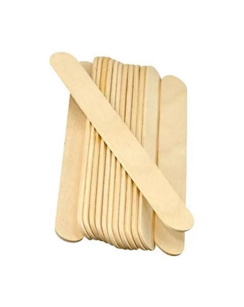 SPATULE JAMBE POUR EPILATION USAGE UNIQUE lot 100 x 10