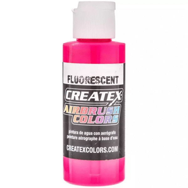 PEINTURE AIRBRUSH FLUO HOT PINK CREATEX 56ml