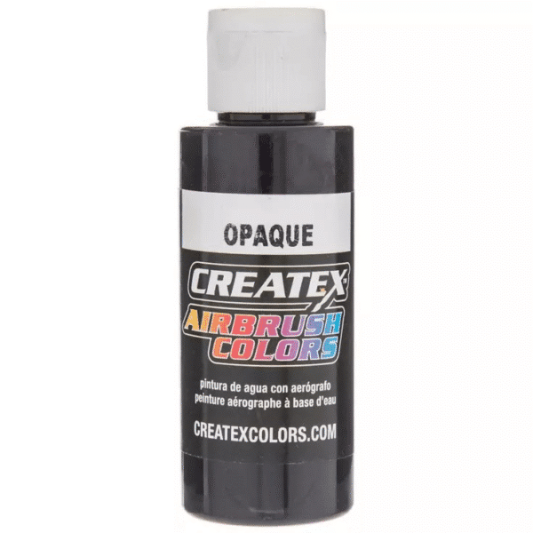 PEINTURE AIRBRUSH OPAQUE NOIRE CREATEX 56ml