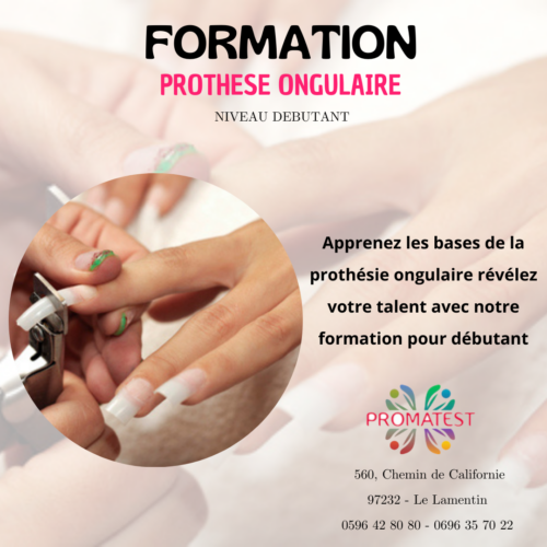 FORMATION PROTHESE ONGULAIRE (NIVEAU DEBUTANT) PACK PRODUIT INCLUS