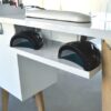 TABLE MANUCURE COMFORTABLE AVEC ASPIRATION 60W 4 TIROIRS - Image 3