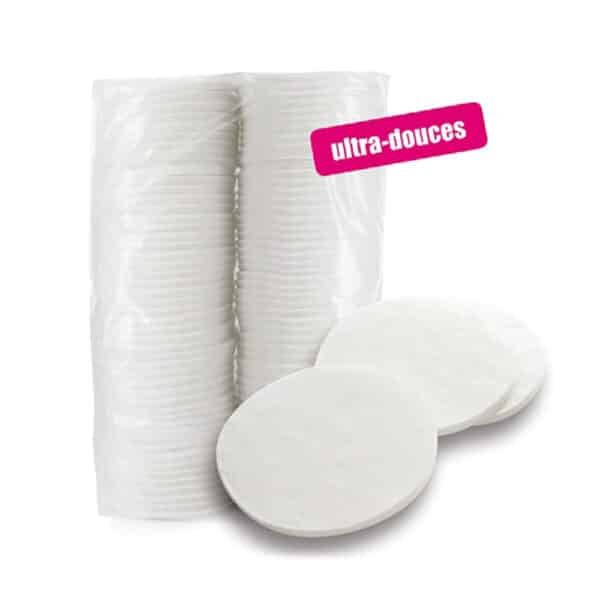 EPONGE JETABLE RONDE 7cm ABSORBANTE ET RESISTANTE - lot 100